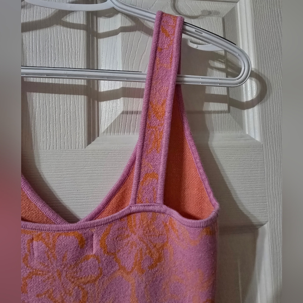 L*Space Spring Fling Dress & Cardigan Sweater Matching Set, Jacquard Knit, XS/S. - Picture 10 of 16
